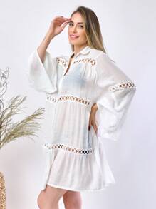 Women Kimonos - 白色 - 查看 4