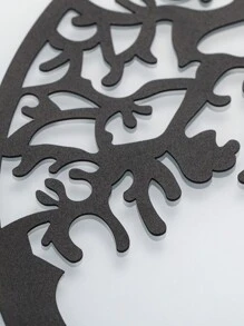 樹木圖案金屬牆藝,為家居增添自然和手工藝品風情,非常適合裝飾客廳、花園、臥室和辦公室。