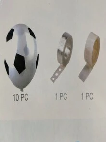 Globos para cumpleaños niño 48pzs - Verde - Ver 2