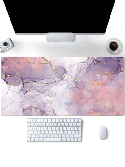 1 件大理石纹防滑游戏工作鼠标垫 4 种尺寸可选 返校游戏鼠标垫