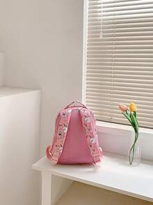 卡通獨角獸兒童尼龍背包女孩可愛休閒雙肩包