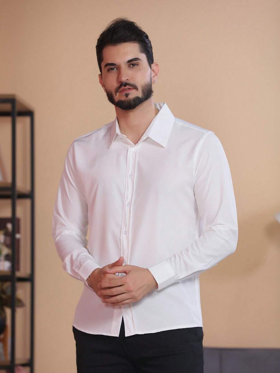 Men Shirts - trắng - Xem 1