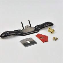 Woodworking Planer Tool, Manual Carpenter Hand Planer With Woodworking Planer Blade For Trimming - Black - View 8