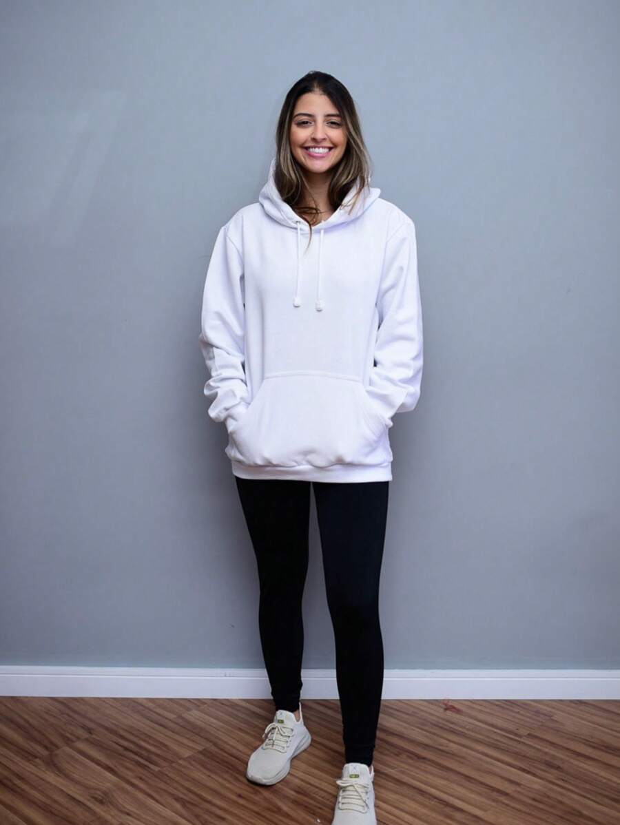 Women Sweatshirts - White - View 1