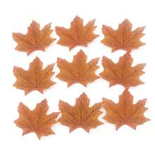 200pcs Mixed Colors Autumn Artificial Maple Leaf Festival Decoration Fall Fake Leaves Crafts Garland Wedding Party XMAS Thanksgiving Decor,8cm (50/100/200pcs), Valentine's Day, Gift Gifts Birthday Graduation,Fall Decor,Autumn,Fake Plants
