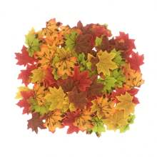 200pcs Mixed Colors Autumn Artificial Maple Leaf Festival Decoration Fall Fake Leaves Crafts Garland Wedding Party XMAS Thanksgiving Decor,8cm (50/100/200pcs), Valentine's Day, Gift Gifts Birthday Graduation,Fall Decor,Autumn,Fake Plants