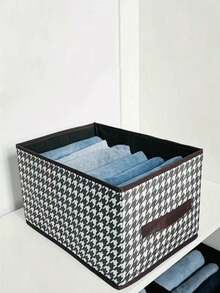 1 Miếng Họa tiết Nanh sói Gấp lại Túi bảo quản Có tay cầm , Có thể tái sử dụng Hộp Đối với Quần áo , Sách , Đồ Chơi , , Vật dụng trong nhà Tiết kiệm không gian Hộp đựng Đối với Tủ đóng tường , Tủ , Phòng ngủ , Nhà  , Ký túc xá - Nhiều màu - Xem 3