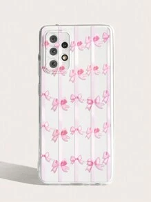 1入手工繪製帶蝴蝶設計的絲帶蝴蝶結印花手機殼,適用於iphone/三星手機 - 彩色 - 查看 4