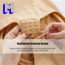 Body faja moldeadora - Marrón - Ver 11