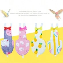 Ropa Linda Para Pájaros Mascotas - Gris - Ver 2