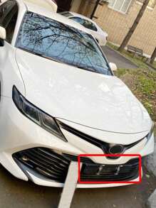 2 Piezas Soportes De Matrícula Para Carros Con Carga De Resorte Y Soporte De Acero Inoxidable Rectangular, Sujetadores Para Matrícula O Placa De Remolque - Albaricoque - Ver 3