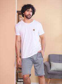 Men Shorts - Màu xám đen - Xem 3
