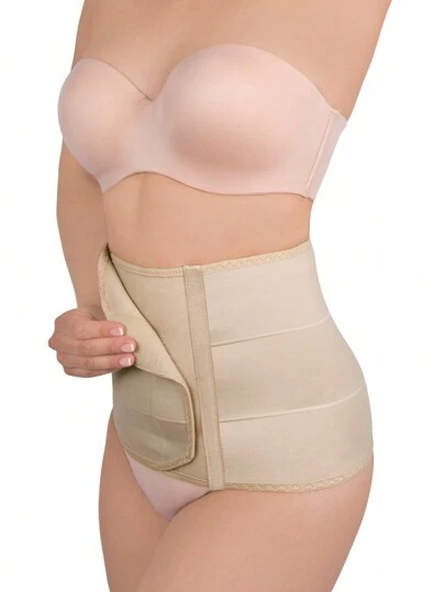 New Form Faja Postparto Envolvente Corta Con Varillas