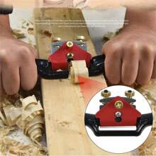 Woodworking Planer Tool, Manual Carpenter Hand Planer With Woodworking Planer Blade For Trimming - Black - View 2