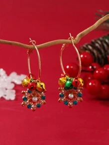 Vòng khuyên tai - Nhiều màu - Xem 1