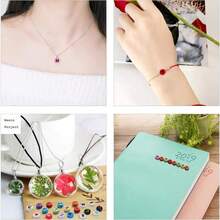 700 顆 7 色圓形字母珠壓克力字母數字珠用於珠寶製作 Diy 項鍊手鍊(7x4 毫米) - 彩色 - 查看 5