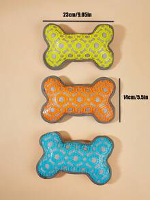 1 pièce Os en TPR extra large avec tissu Oxford gaufré, couleur aléatoire