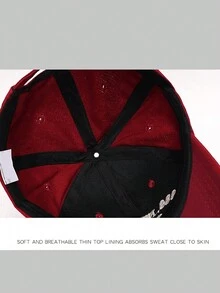 1 Pieza Gorra De Béisbol Negra - Negro - Ver 3