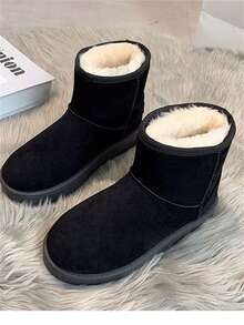 Nuova Arrivo Di Stivali Moda / Stivali Da Neve A Tacco Piatto Confortevoli, Versatili E Alla Moda Per Donne Per L'autunno 2023