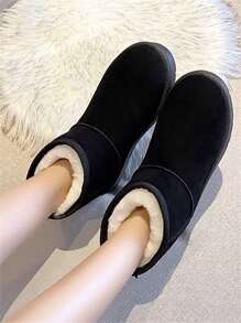 Nuova Arrivo Di Stivali Moda / Stivali Da Neve A Tacco Piatto Confortevoli, Versatili E Alla Moda Per Donne Per L'autunno 2023