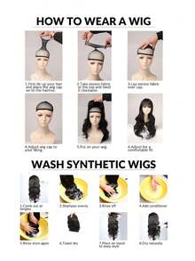 28英寸長身波狀金色合成假髮,適用於cosplay女孩和女性萬聖節派對或日常使用假髮