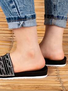 Women Slides - màu đen - Xem 7