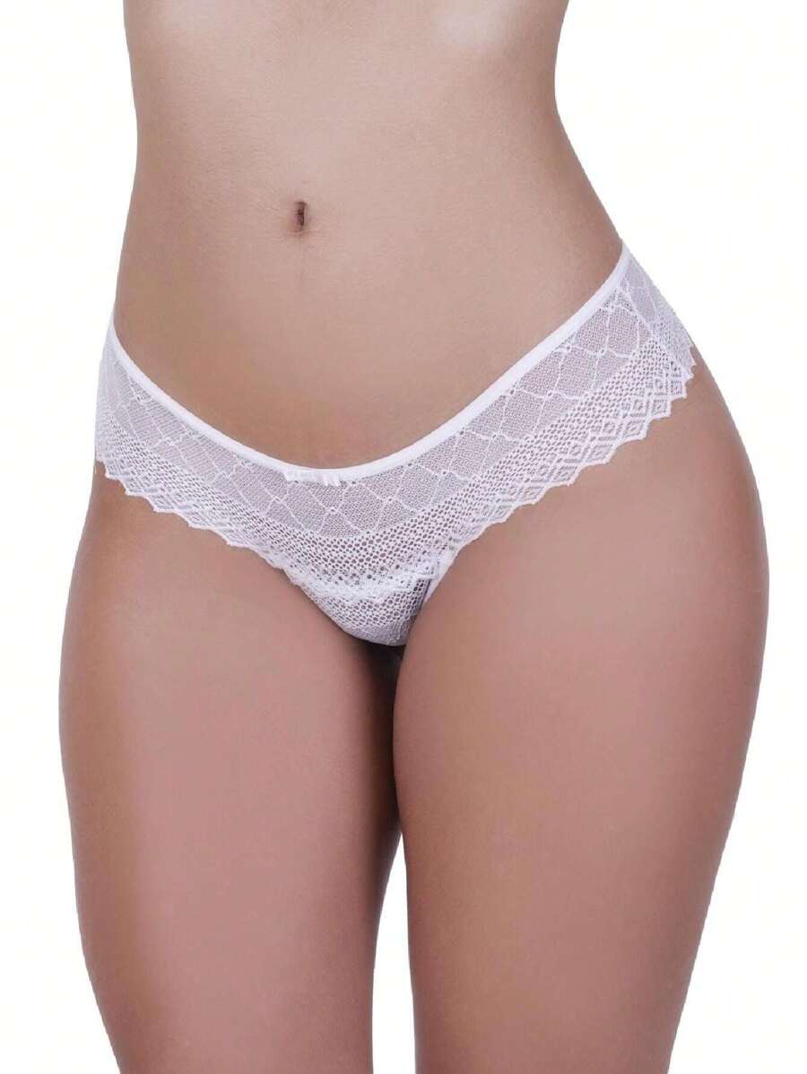 Women Thongs - 白色 - 查看 1