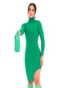 Women Dresses - 綠色 - 查看 2