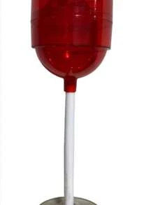 Paleta Dulcero Jumbo Tipo Tutsi Pop - Rojo - Ver 2
