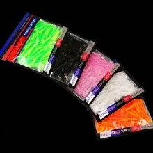 (white) 50pcs 5.5cm Fishing Lures In One Bag - White - View 3