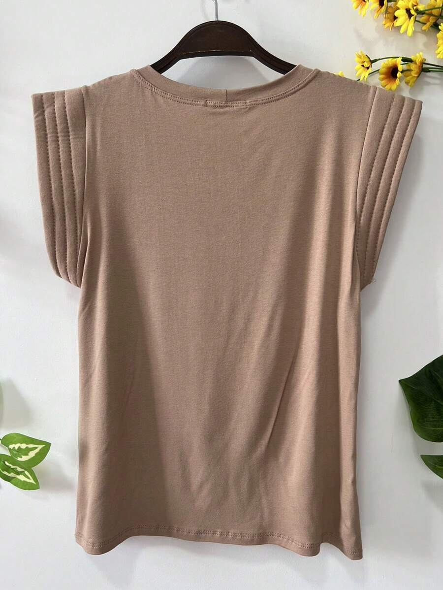 Women Tops - Màu be - Xem 1