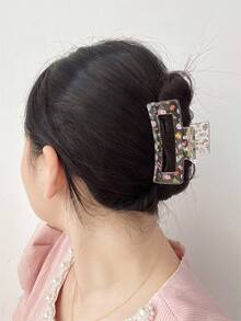 4入組女士節日用長形聖誕髮夾,具有可愛和個性的聖誕老人,星星,雪花,嘉年華元素,適用於日常穿著,工作,派對,旅行 - 彩色 - 查看 4