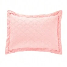 Concord CONJUNTO DE 7 PIEZAS EDREDÓN MATRIMONIAL, SET DE EDREDÓN MATRIMONIAL NEO PALO DE ROSA CON SÁBANAS Y 2 FUNDAS - Rosa coral - Ver 4