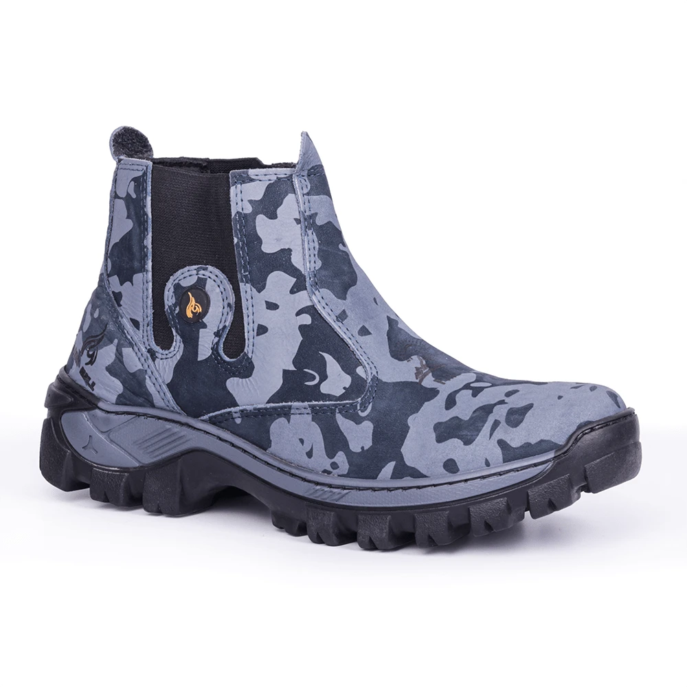 Men Boots - Màu xanh bụi bặm - Xem 1