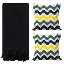 Blankets - Black - Colorful - チェックする 1