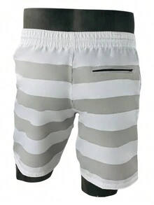 Men Shorts - 黑色 - 查看 5