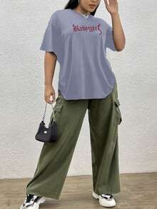 Camiseta Babygirl Oversized Estampa Grafica Bordada Palavra Bebezinha Elogio Apelido Beleza Admirar Old School Letras Gotico Aesthetic Manga Curta Ombro Caido Feminino