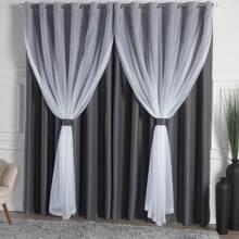 Blackout Curtains & Shades - Grey - View 1