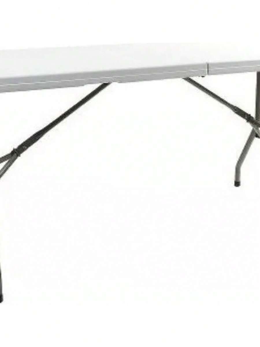 Mesa Plegable Tipo Portafolio 75 X240 - Blanco - Ver 1