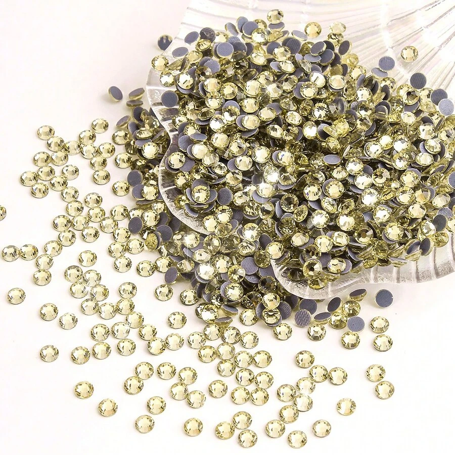 1440 Rhinestones For Clothing Hotfix Crystal Bead Decoration Ss20-Ss16-Ss10-Ss8-Ss6 - Jonquil - View 1