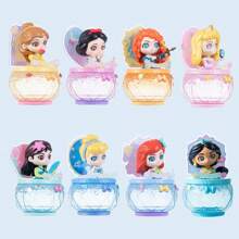 Miniso Disney Princess Series Ornamant,Fantasy Flower Gift Theme Jewelry Boxes For Ages 14+,Room Decor,Home Decor - Multicolor - View 10
