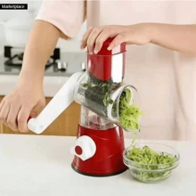 Rallador Cortador Rebanador Picador Manual De Verduras Fruta rayador de verdura , herramientas de la cocina - Multicolor - Ver 4