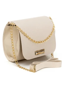 Tênis Casual Branco Feminino Sandália Papete Strass Brilhante + BolsaTransversal