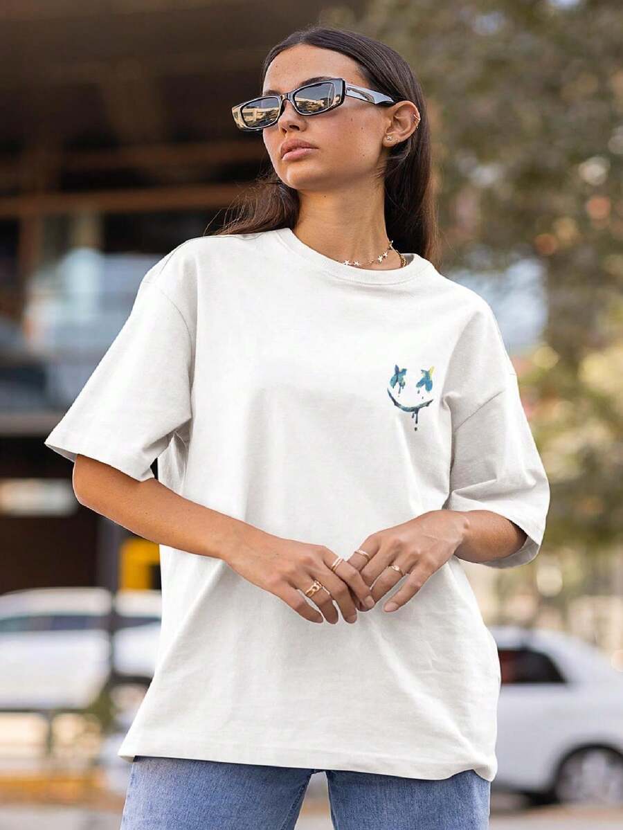Women T-Shirts - White - View 1