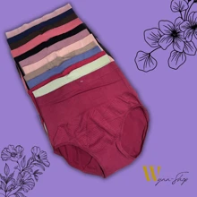 4 Pieces Women's Body Shaper Panties Panties Abdominal Support Briefs Highlights Buttocks One Size