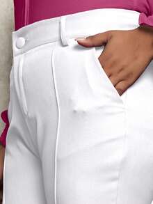 Women Pants - White - View 5