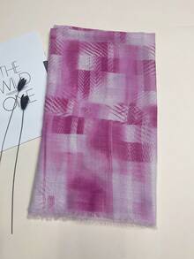 1條簡約時尚的女式絲巾,秋冬保暖、防曬、百搭围巾