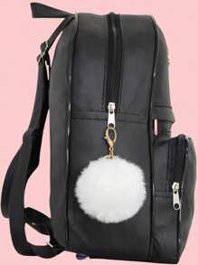 Women Functional Backpacks - 黑色 - 查看 3