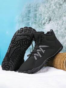 Pour Homme Hiver Bottines De Marche Waterproof Bottines Pour Homme Mode Garder Au Chaud Antidérapant Baskets Légères Pour Homme