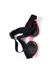 1 Miếng Xanh Nhựa Kính bảo hộ thú cưng , Gấp lại Chó Kính râm , Chống gió , Chống nắng , Bảo vệ mắt , Thích hợp Đối với Các hoạt động ngoài trời - Màu xanh lam - Xem 5